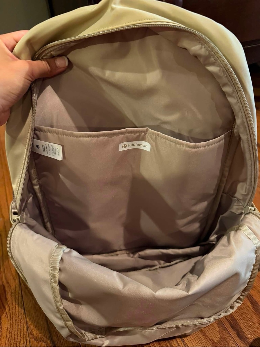 Backpack - Beige - Picture 3 of 4